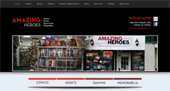 Desktop Screenshot of amazingheroes.com
